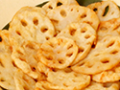 Deep-fried lotus root