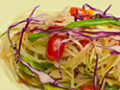 Papaya salad in Thai style